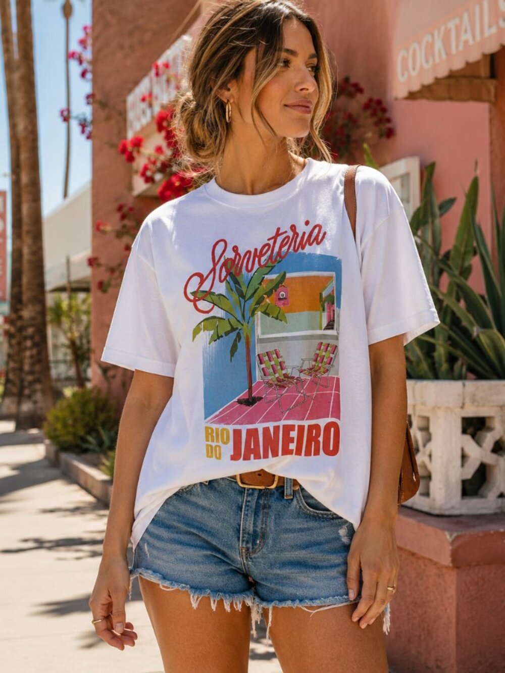 H&M Rio de Janeiro Brazil Graphic Tee | M | Retro Travel T-Shirt